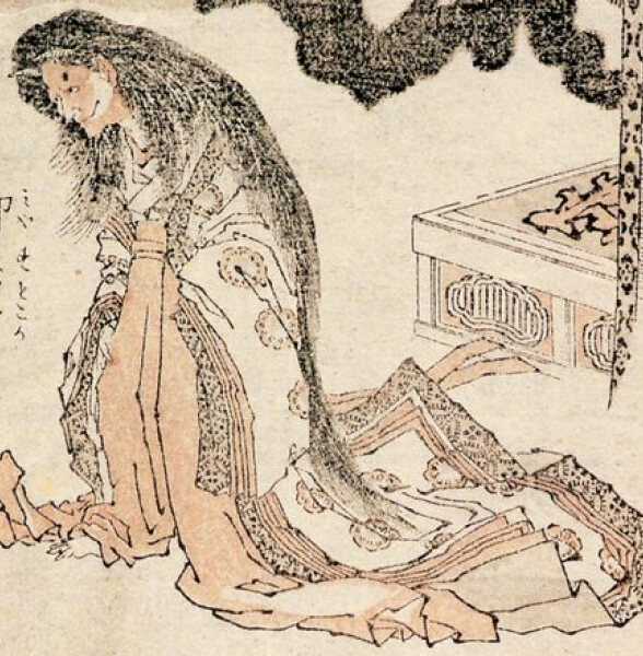 Rokujou, người tình thời trẻ của Genji là một Mononoke trong “Truyện Genji”.